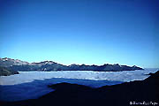 Mer de nuage sur valle d'Ossau (28 ko)